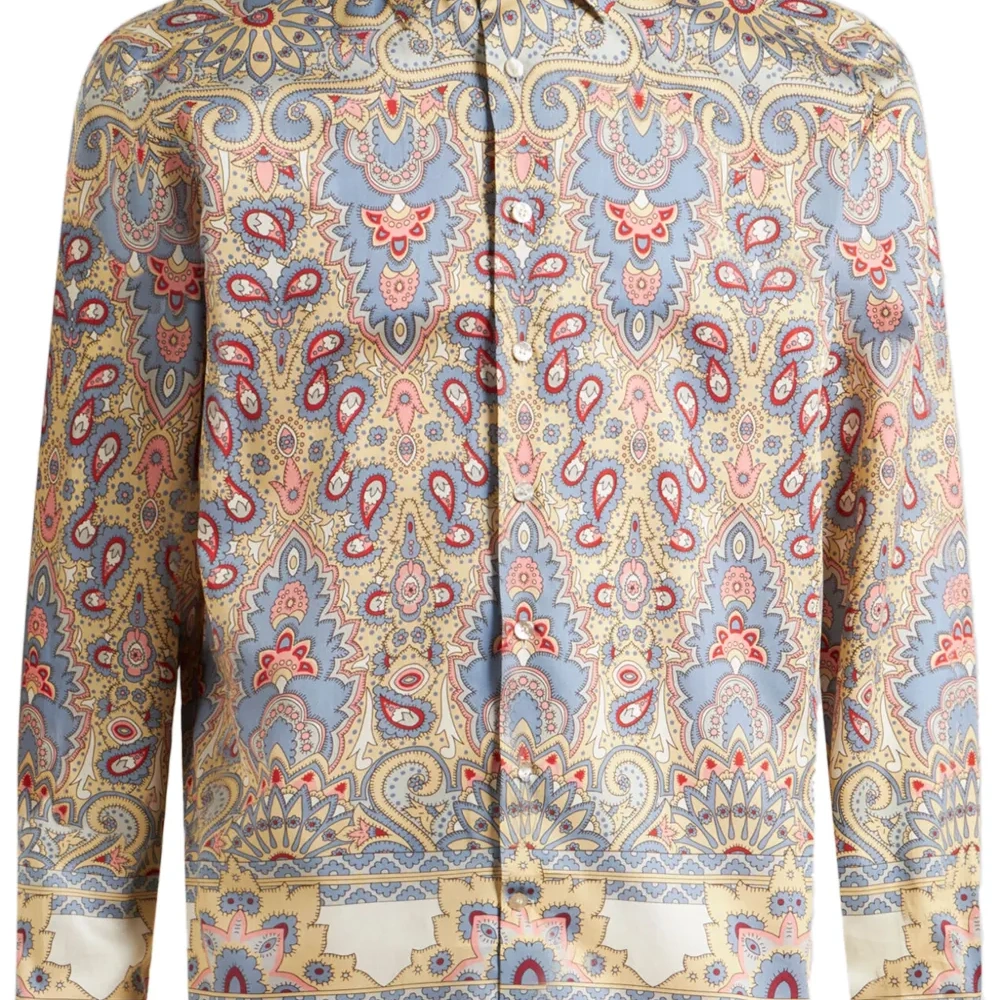 Рубашка с принтом