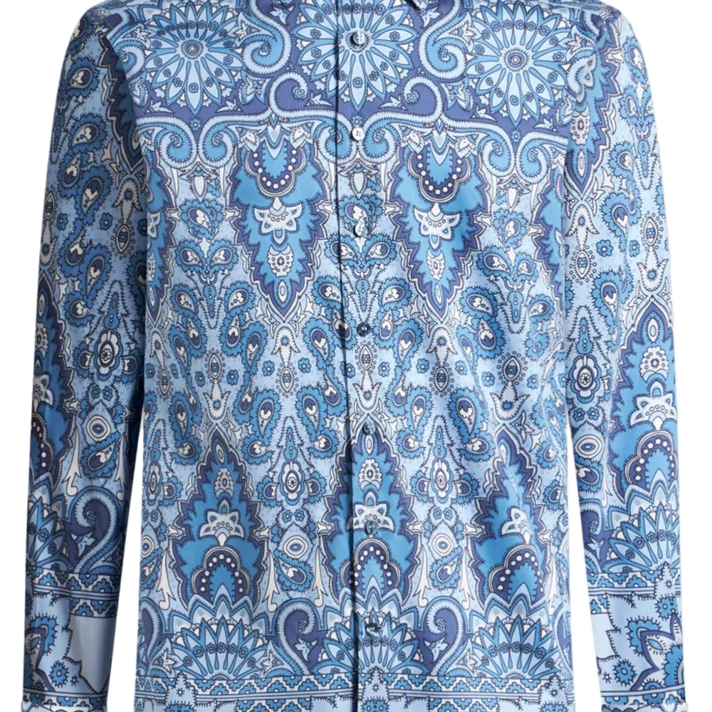 Рубашка с принтом