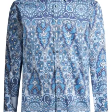 Рубашка с принтом