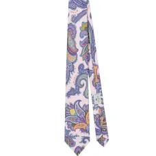 Галстук с принтом пейсли