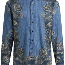 Рубашка с принтом