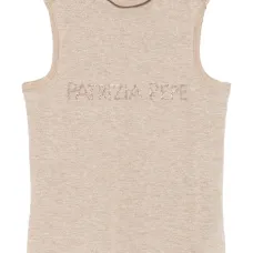 Футболка с логотипом из кристаллов