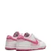 Кроссовки Dunk Low Pink Foam/Playful Pink/White