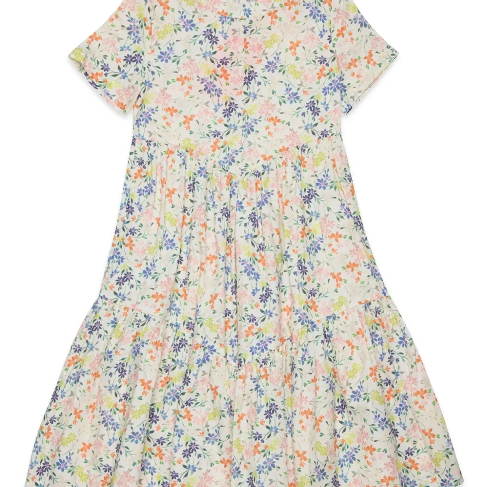 Платье с цветочным принтом