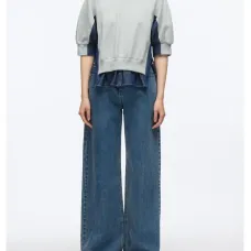 Толстовка со вставками