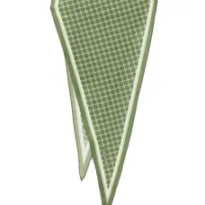 Шарф с геометричным принтом