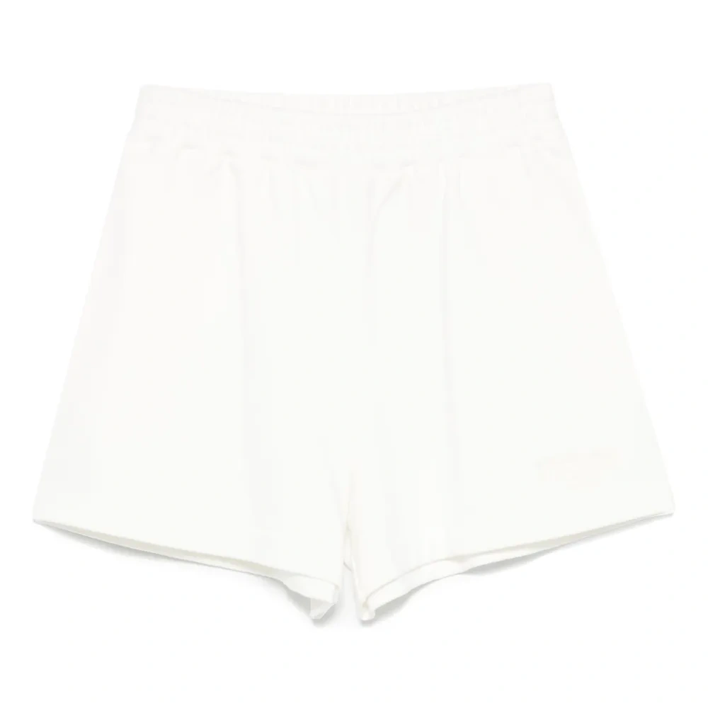 Шорты с вышитым логотипом