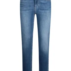 Джинсы скинни со стразами