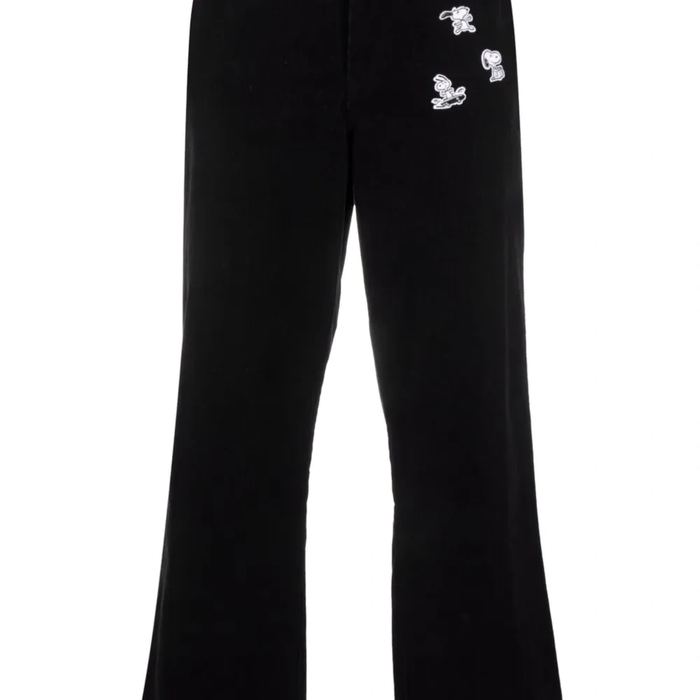 Брюки с нашивками из коллаборации с Peanuts