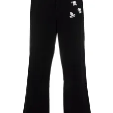 Брюки с нашивками из коллаборации с Peanuts