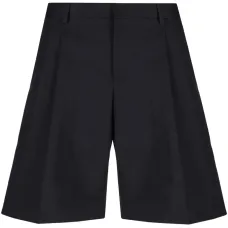 Габардиновые шорты-бермуды