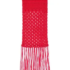 Длинная юбка рыхлой вязки