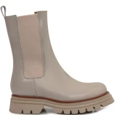 Кожаные ботинки