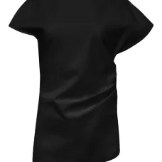 Блузка асимметричного кроя с драпировкой