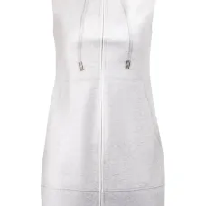 Платье мини на молнии