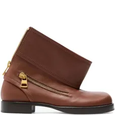 Кожаные ботинки