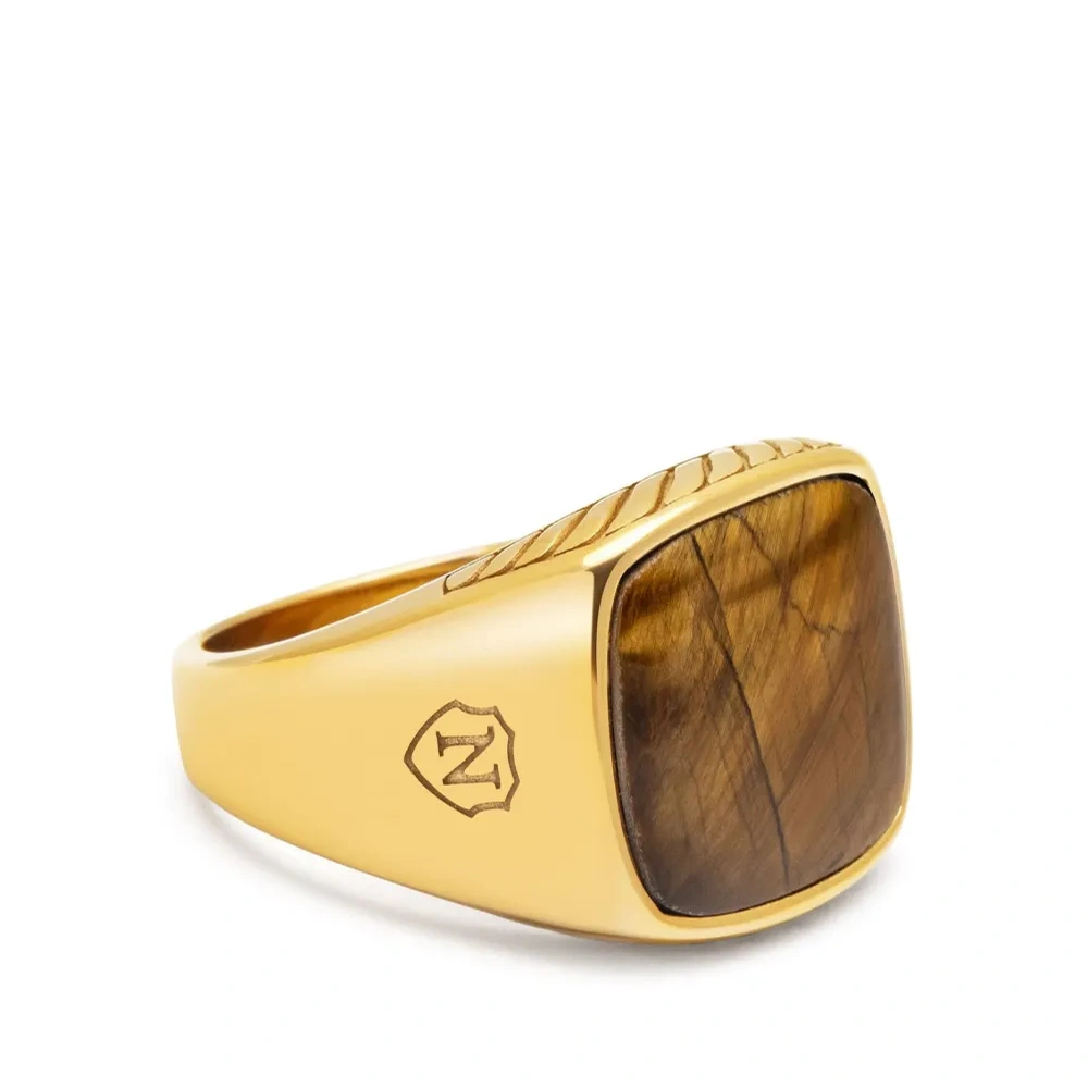 Позолоченное кольцо