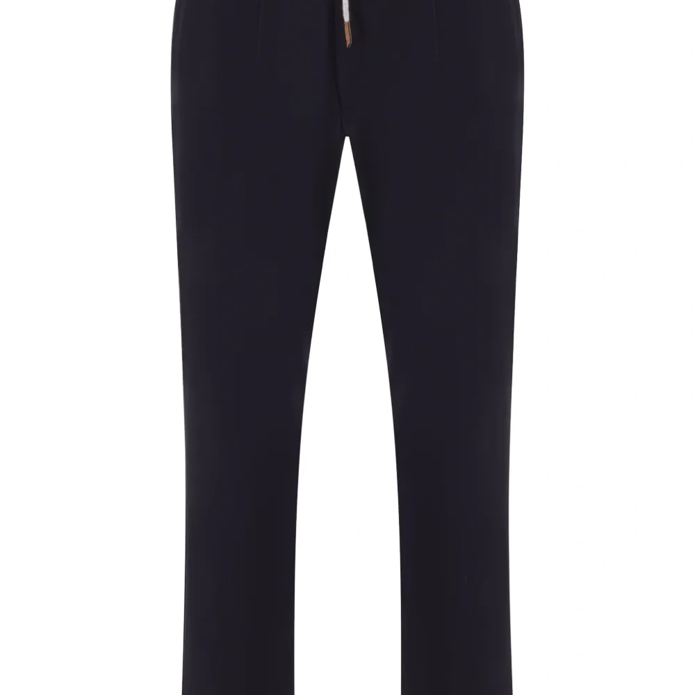 Брюки из эластичной шерсти