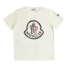 Футболка с нашивкой-логотипом