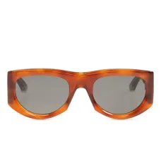 Солнцезащитные очки в овальной оправе Солнцезащитные очки в овальной оправе