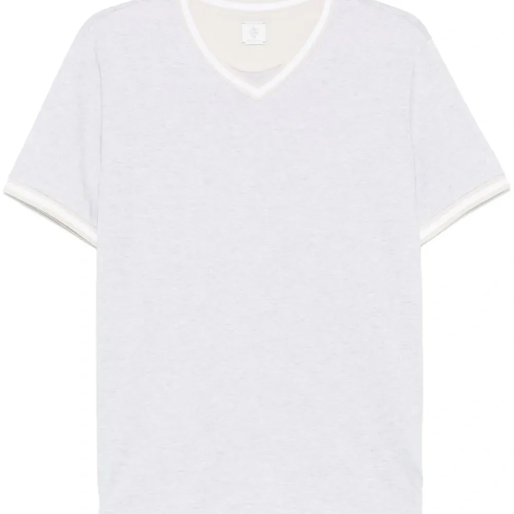 Меланжевая футболка