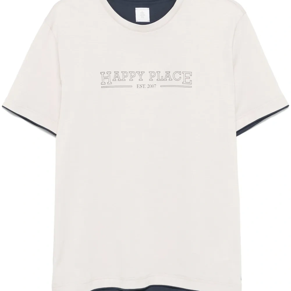 Футболка с принтом