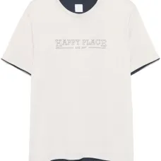 Футболка с принтом