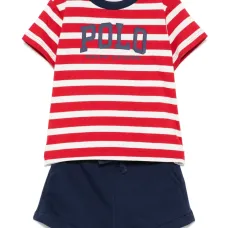 Комплект из футболки и шортов с логотипом