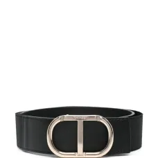 Ремень с пряжкой-логотипом