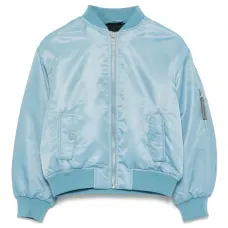 Бомбер-пуховик