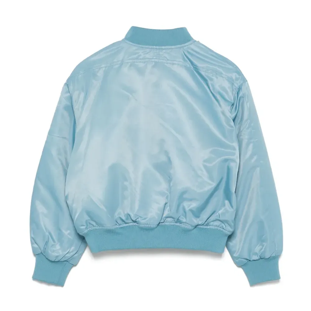 Бомбер-пуховик