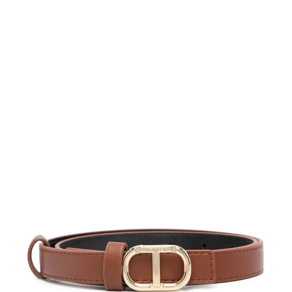 Ремень с пряжкой-логотипом Ремень с пряжкой-логотипом