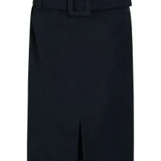 Юбка миди с поясом