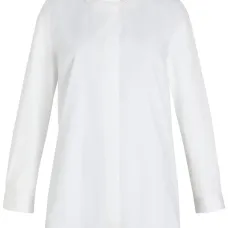 Поплиновая рубашка строгого кроя