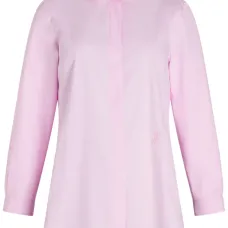 Поплиновая рубашка строгого кроя