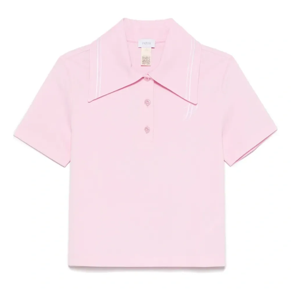 Рубашка поло с вышитым логотипом