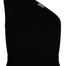 Трикотажный топ на одно плечо