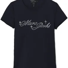 Футболка с декорированным логотипом