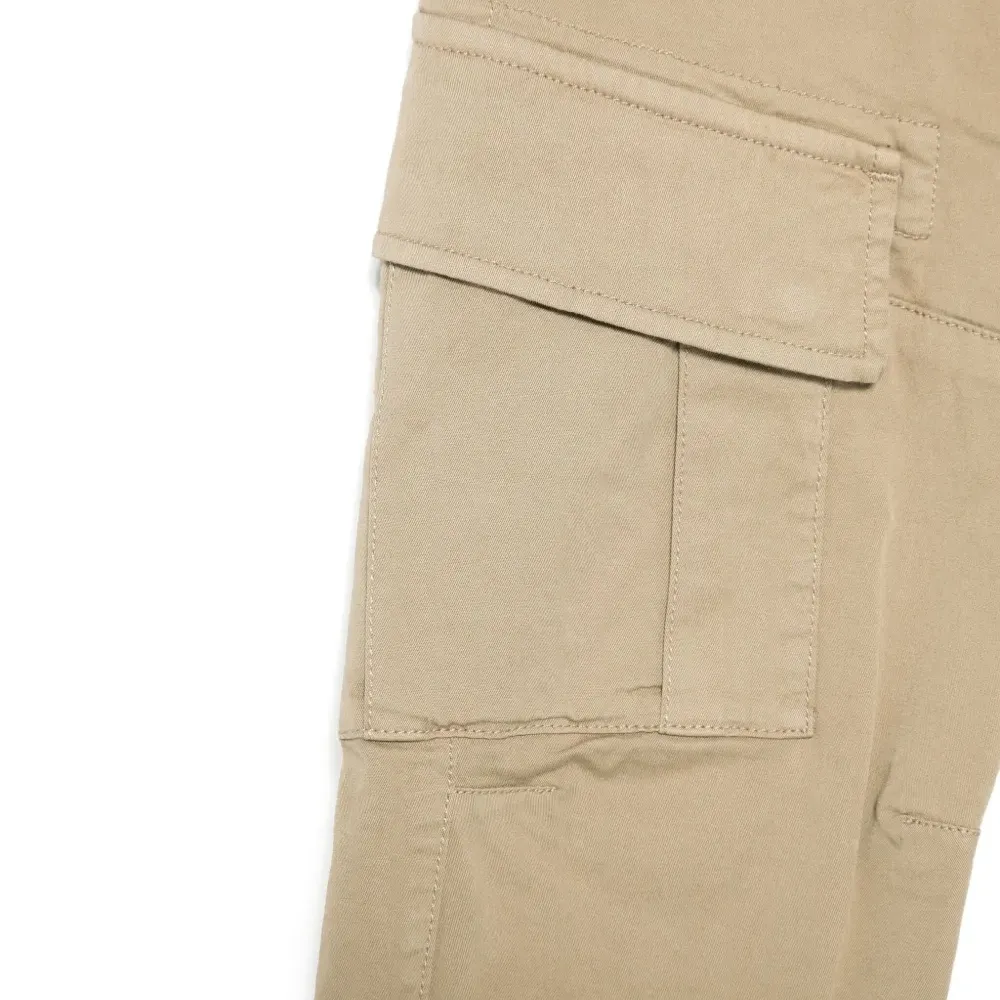 Брюки карго с декором Lens