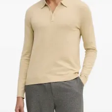 Джемпер с воротником поло