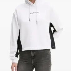 Худи в стиле колор-блок