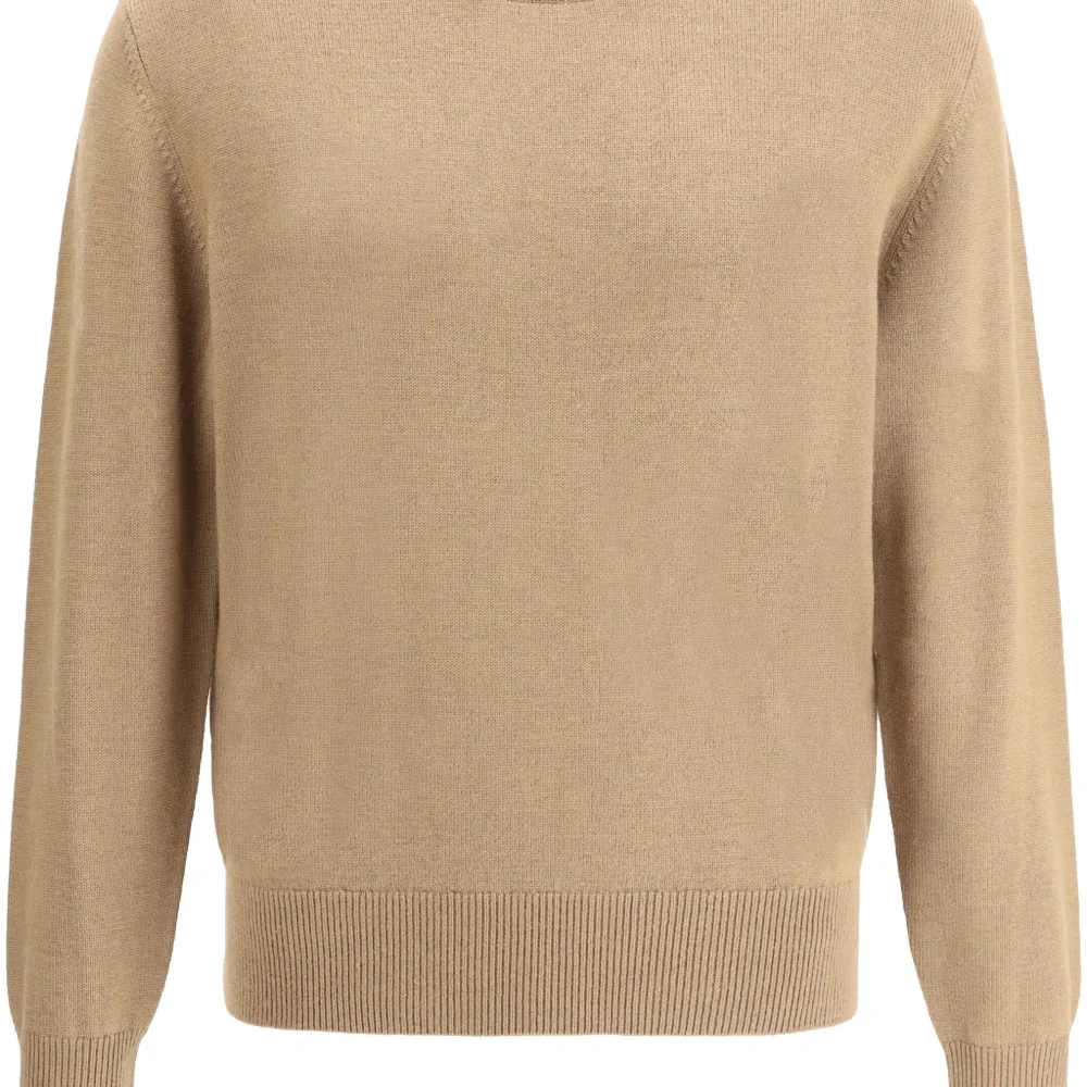 Джемпер с круглым вырезом