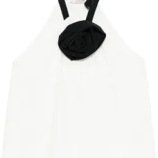 Топ с брошью