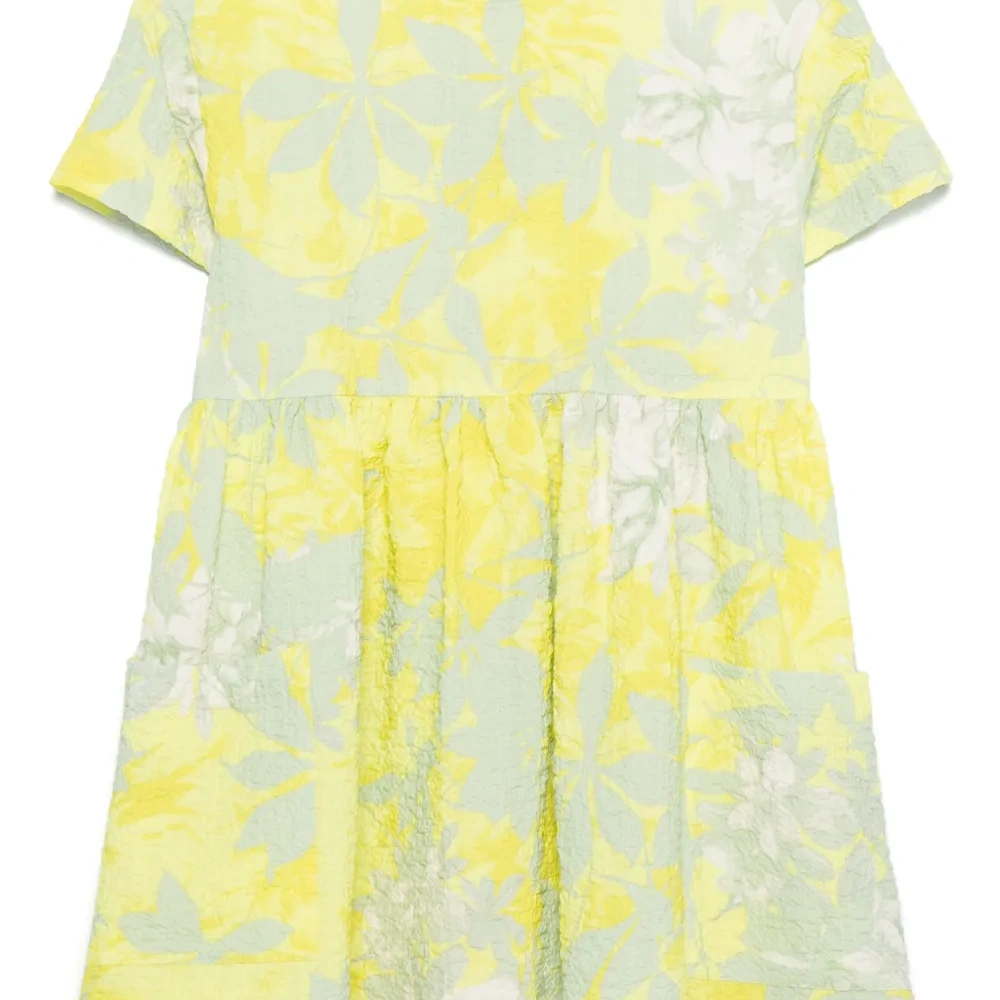 Платье с цветочным принтом