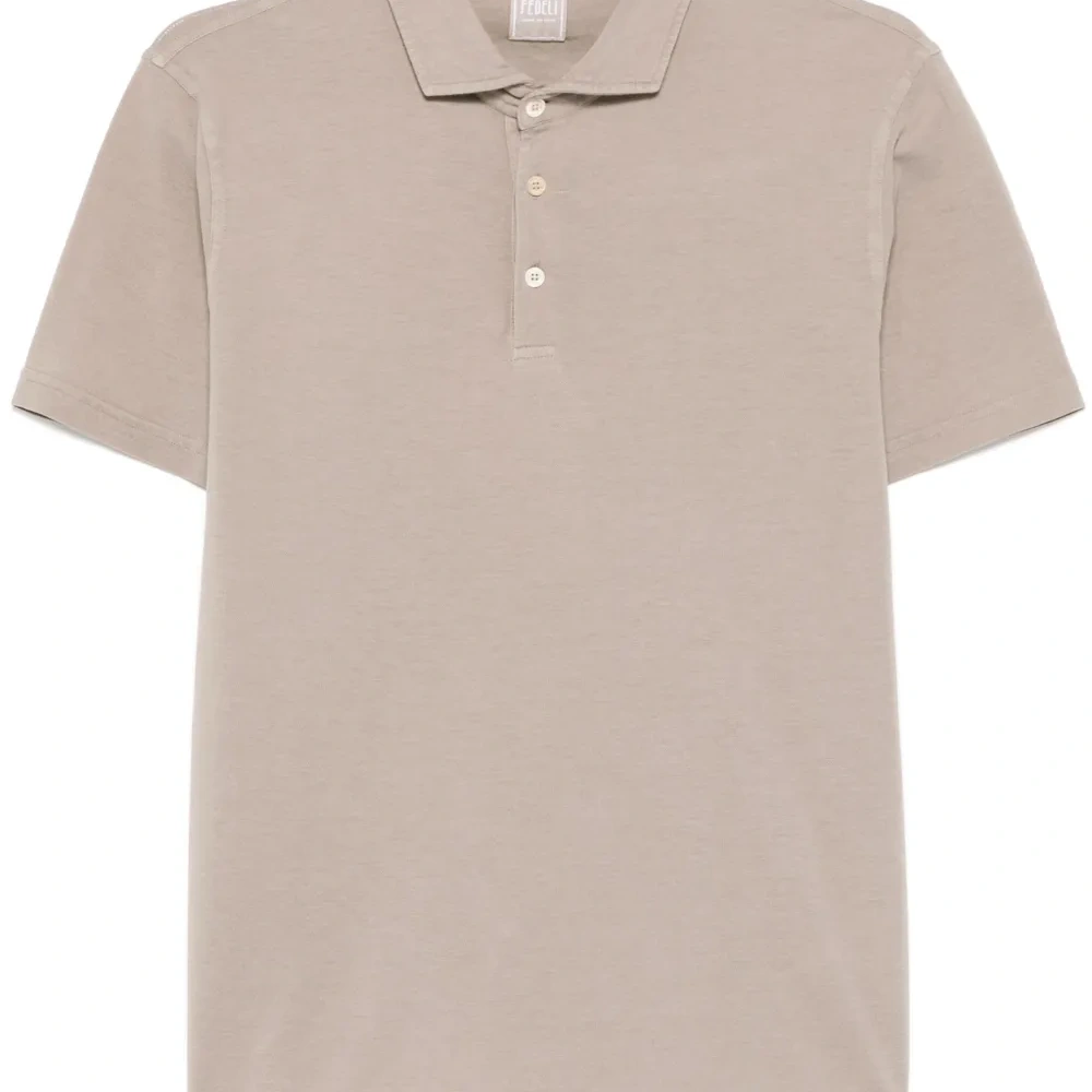 Рубашка поло из ткани пике