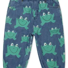 Джинсы с графичным принтом Джинсы с графичным принтом