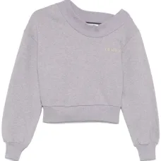 Меланжевая толстовка