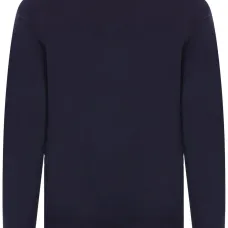 Свитер с двойным вырезом