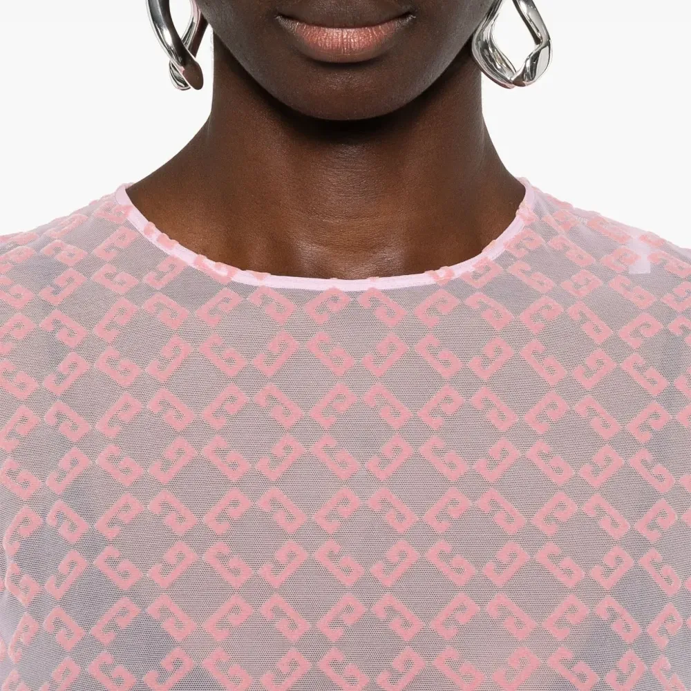 Жаккардовое боди с логотипом 4G