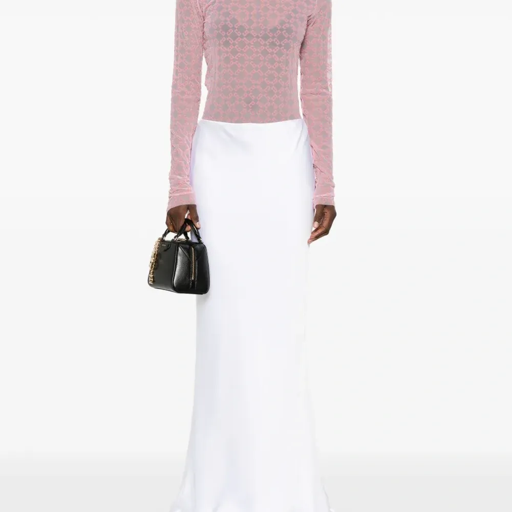 Жаккардовое боди с логотипом 4G